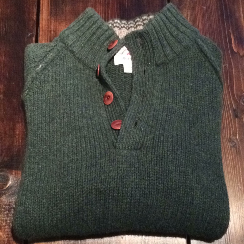 Brooks Brothers Mockneck Sweater